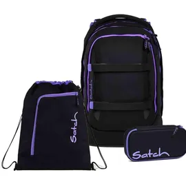 Satch Pack 3-tlg. Purple Phantom