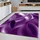 Ayyildiz Kurzflorteppich Plus 8008 Violett 120 cm x 170 cm
