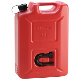 Hünersdorff 802060 Kraftstoff-Kanister 20 l Kunststoff Schwarz, Rot