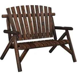 vidaXL Gartenbank 119 x 85 x 98 cm Braun