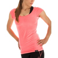 Winshape Damen Wtr4 Kurzarmshirt, Neon-coral, S EU