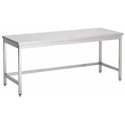 Gastro-Inox Arbeitstisch aus Edelstahl 1900x600x880mm.