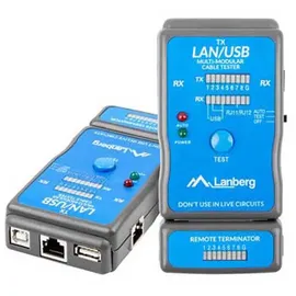 LANBERG Tester Rj-45, Rj-11, Usb Nt-0403