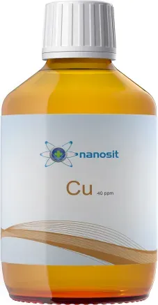 nanosit kolloidales Kupfer 40 ppm, 200 ml