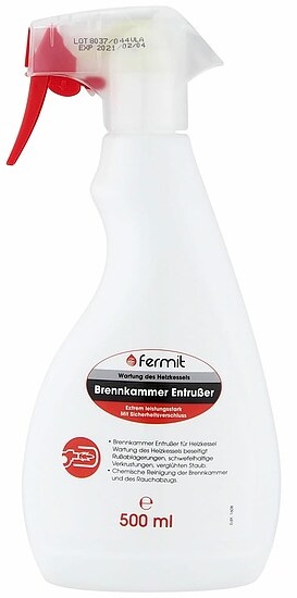 FERMIT Brennkammer-Entrußer - Sprühflasche 500 ml - 18002 ** 1l/13,78 EUR