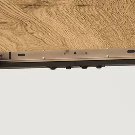 Homcom Esstisch ausziehbar 120/160 x 75 cm natur