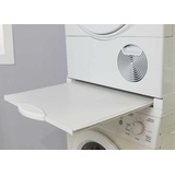 Roller Verbindungsrahmen mit Ablage für Waschmaschine Trockner 60x60 cm Weiß