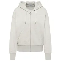 Mustang Sweatjacke mit Kapuze, offwhite L