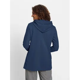 Casual Looks WITT WEIDEN "Sweatjacke", in dunkelblau | Gr. 44