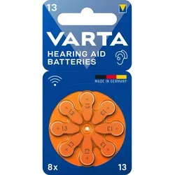 Haushaltsbatterie Einwegbatterie 13 Zink-Luft 1,45V