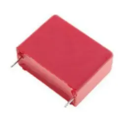 WIMA MKP1J032205F00KSSD, Fixed capacitor, Film, Oberfläche, Rot, AC, 220 nF