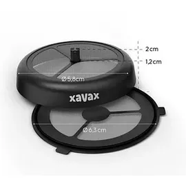 xavax xavax® Kaffeepads schwarz, 2 St.