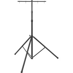 Bau Teleskop Stativ ST 301 schwarz mit Querträger