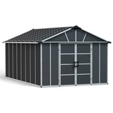 CANOPIA Palram Metall-Gerätehaus Yukon Anthrazit 17,2 m2