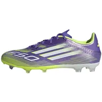 adidas F50 League FG/MG Herren Purple Rush/Cloud White/Lucid Lemon 48 2/3