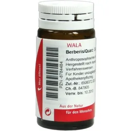 Wala BERBERIS/QUARZ Globuli