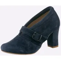 Andrea Conti Hochfrontpumps in blau | Gr.: 38