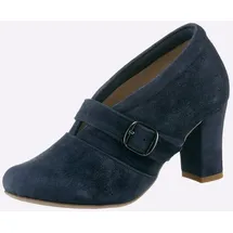Andrea Conti Hochfrontpumps in blau | Gr.: 38