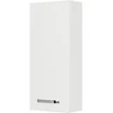 Saphir Hängeschrank SAPHIR "Serie 4010 Wand-Badschrank 30 cm breit mit 1 Tür, 2 Glas-Einlegeböden", weiß (weiß glanz), B:30cm H:70cm T:17cm, Spanplatte, Schränke, Hängeschrank, Badezimmer-Hängeschrank inkl. Türdämpfer, Wandschrank 70 cm hoch
