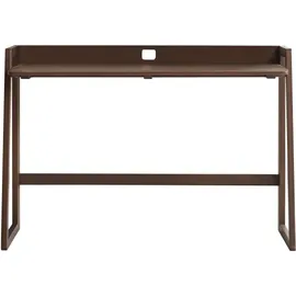Tikamoon Schreibtisch Philips Teakholz massiv / Braun