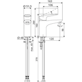 Schell Modus Einhandmischer Verchromt