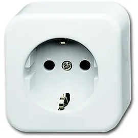 Busch-Jaeger Schuko-Steckdose 2300 EAP/11W-503 Alpinweiß