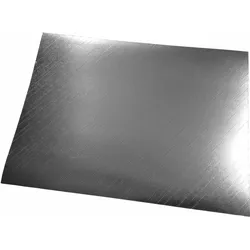 GastroPapier 50 Tischsets silber Karton diagonal leinengeprägt Einweg-Platzset
