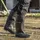 Högert Technik – Arbeitsgummistiefel PVC schwarz OB SRA Sicherheitsstiefel, rutschfeste Berufsstiefel, wasserdichte Arbeitsstiefel ohne Metallteile für Industrie und Handwerk