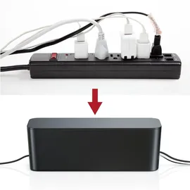 Bearware Kabelbox 15,5 x 13 x 41 cm 1-tlg. schwarz