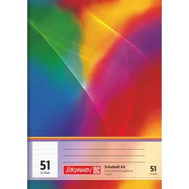 Brunnen Schulheft A6 Lineatur 51 32 Blatt