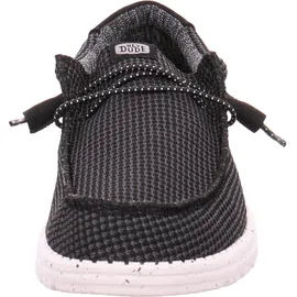HEYDUDE Wally Sport Herren Schwarz/Weiß 41