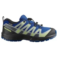 Salomon XA Pro V8 Kinder Nautical Blue / Black / Sharp Green 39