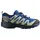 Salomon XA Pro V8 Kinder Nautical Blue / Black / Sharp Green 39