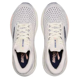 Brooks Adrenaline GTS 24 Damen Wide Grey/Blue Ribbon/Peach 38
