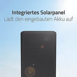 Hombli Solar Cam 2K Schwarz