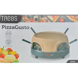 TREBS 99390 Pizzaofen für 4 Personen, Terracotta