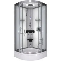 AcquaVapore Duschkabine Dusche D58-60T0 Komplettdusche Fertigdusche 100x100 cm