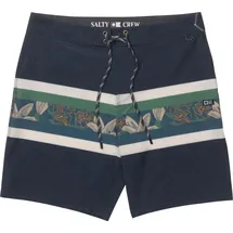 Salty Crew Crew Stripe Badeshorts Cast Blue 32