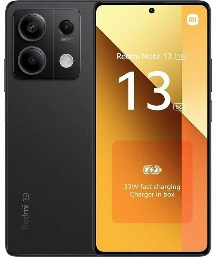 Smartphone Xiaomi Redmi Note 13 NFC Octa Core 8 GB RAM 256 GB Schwarz