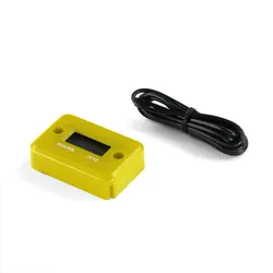 Betriebsstundenzähler Motor gelb