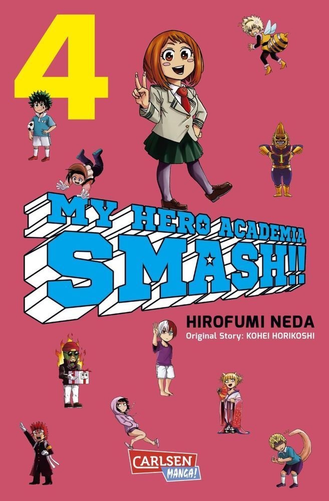 My Hero Academia Smash Bd.4 - Kohei Horikoshi  Hirofumi Neda  Kartoniert (TB)