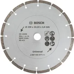 Bosch Diamanttrennscheibe für Baumaterial, Durchmesser: 230 mm