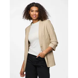 Pieces Damen Pcboss Noos 3/4 Blazer, White Pepper,XXL
