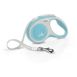FLEXI-Leine New Comfort blau S 5m bis 15kg-Gurt