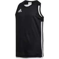 Adidas Unisex Kinder 3G Speed Reversible Jersey, Black/White, 7-8