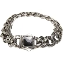 URBAN CLASSICS Monumental Basic Bracelet Silber  one size