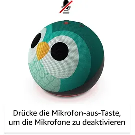 Amazon Echo Dot Kids 5. Generation Eulen-Design