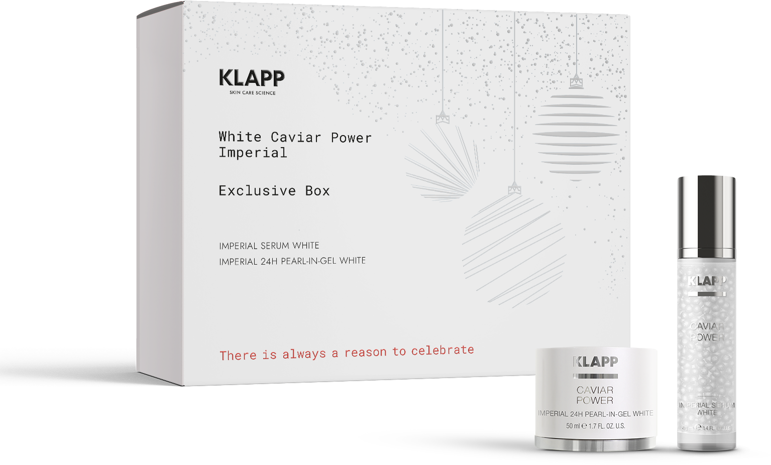 KLAPP White Caviar Power Imperial Exclusive Box - Christmas Edition