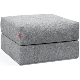 Innovation Living Hocker Cornila Polyester 75 x 45 x 75 cm Grau