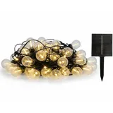 Lumisky Lichterkette Kunststoff 20 m Solar LED transparent